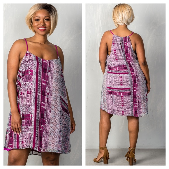 🔥💥Plus size cami swing  mini dress🔥💥 - Picture 2 of 6